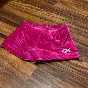 Pink gk gymnastics shorts